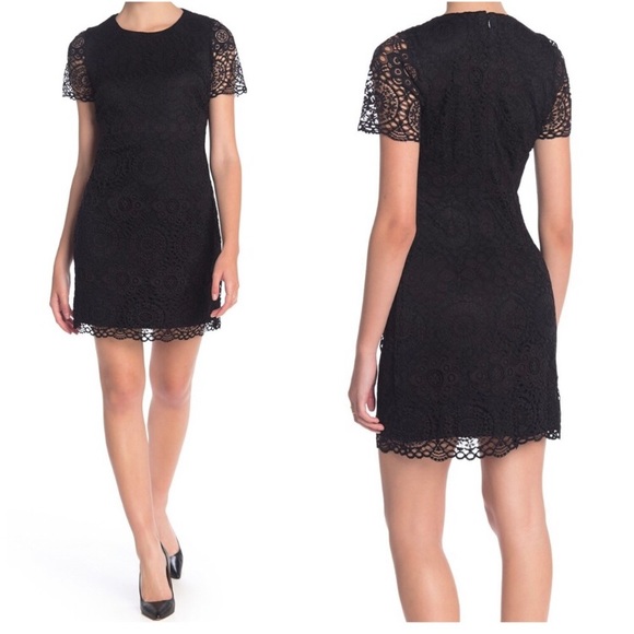 Laundry 🖤 By Shelli Segal Lace Dress - Picture 2 of 9